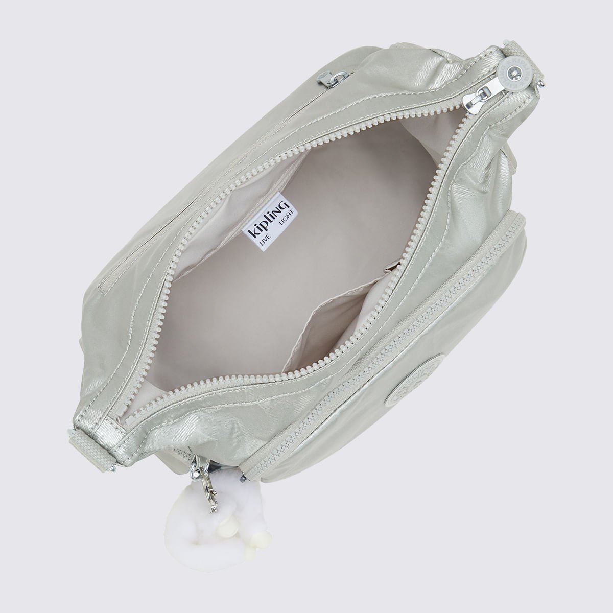 Bolsa Kipling Gabb S Prata I461170P Prata 4
