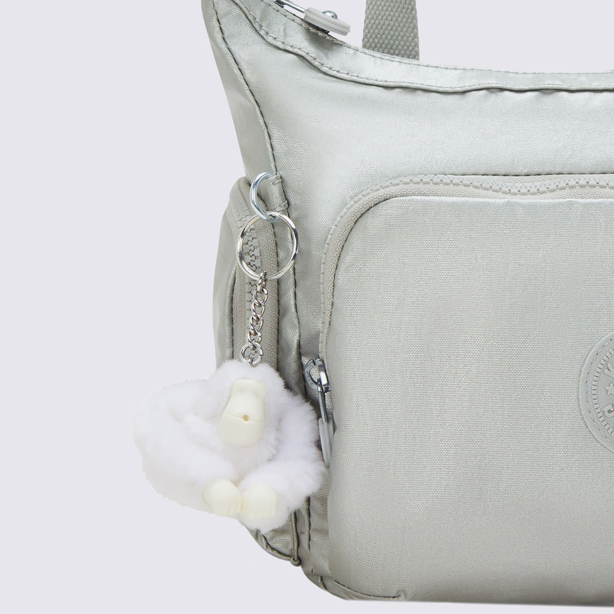 Bolsa Kipling Gabb S Prata I461170P Prata 5