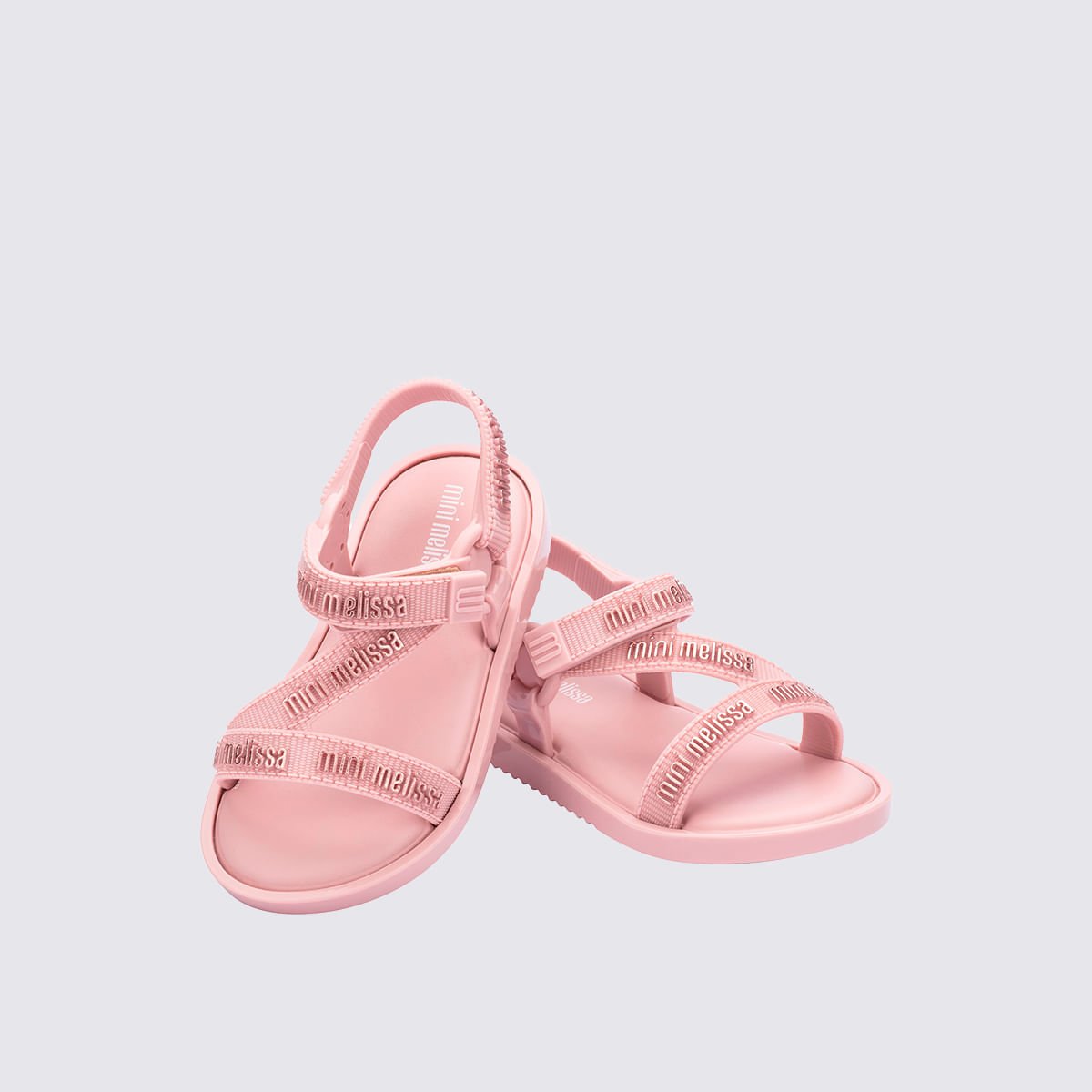 Mini Melissa Stripes M Lover Baby Rosa Claro 35955 Rosa 5