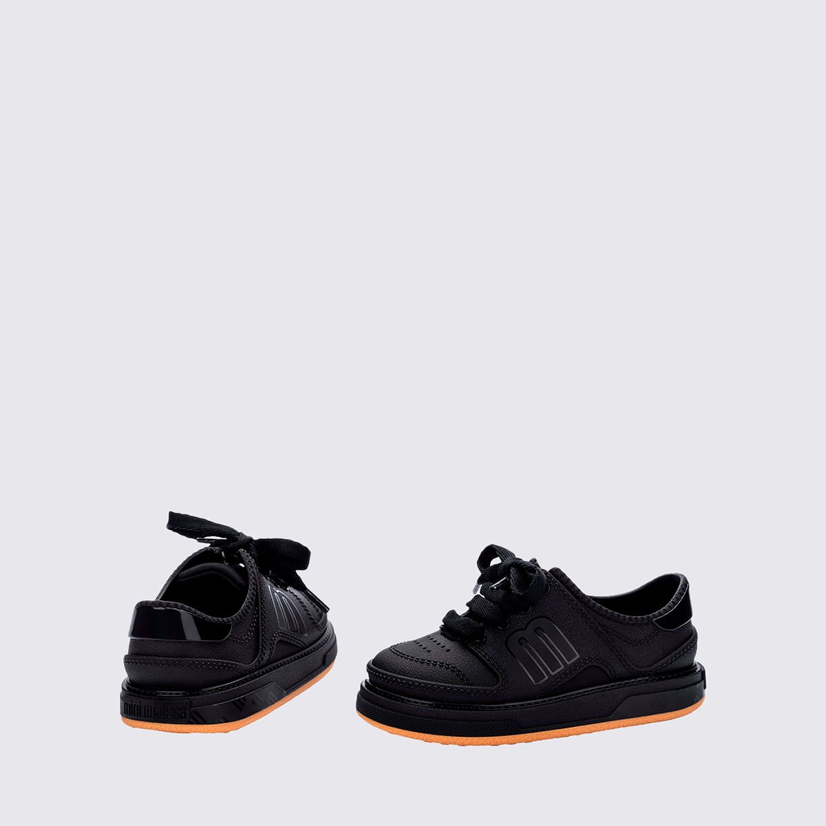 Mini Melissa Bold Sneaker Baby Preto Bege 36128 Preto 5