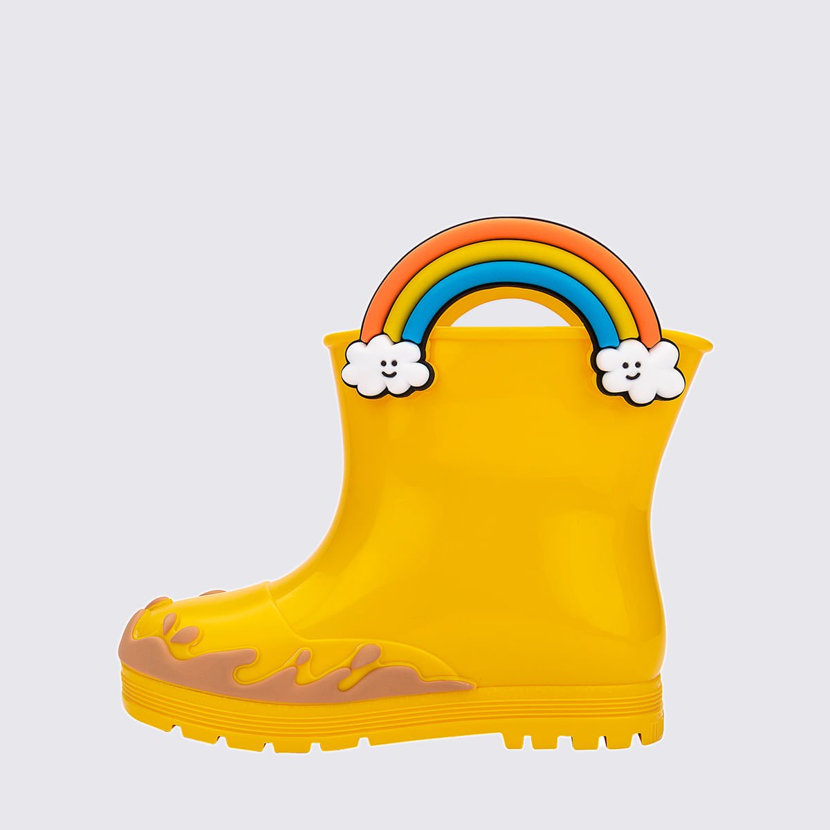 Mini Melissa Welly + Peppa Pig Amarelo Bege 35893 Amarelo 2