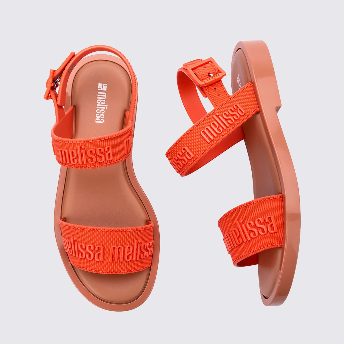 Melissa Mar M Lover Marrom Laranja 36111 Laranja 4