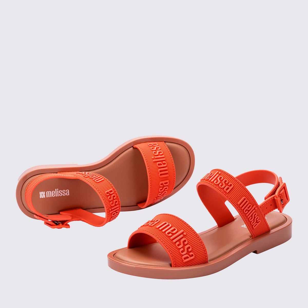 Melissa Mar M Lover Marrom Laranja 36111 Laranja 5