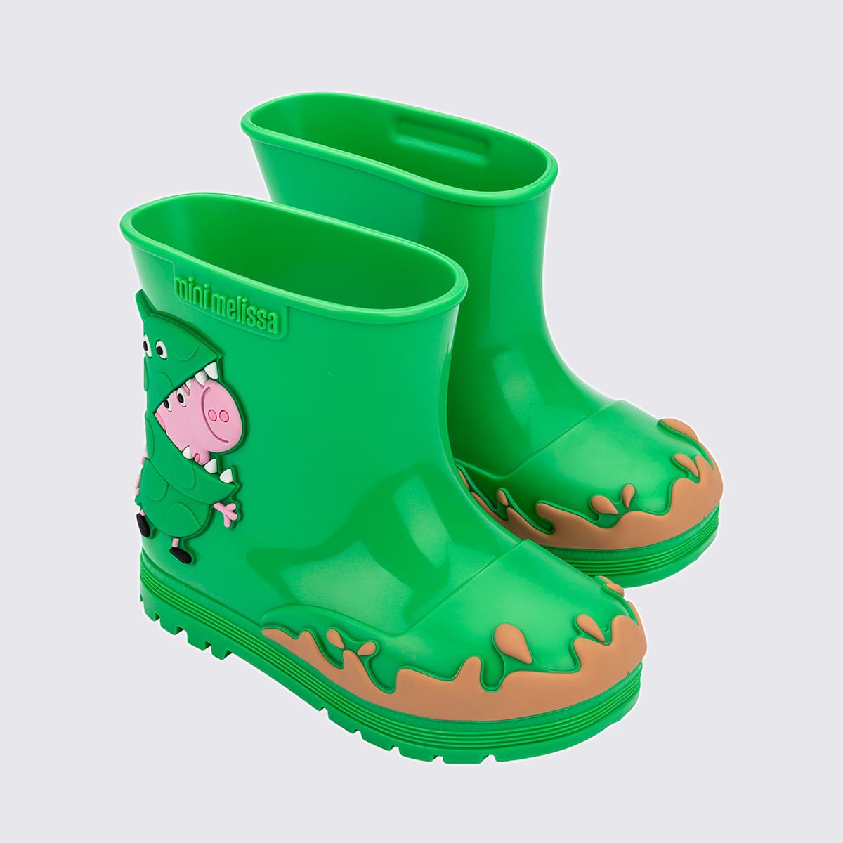 Mini Melissa Welly + Peppa Pig Verde Bege 35893 Verde 3