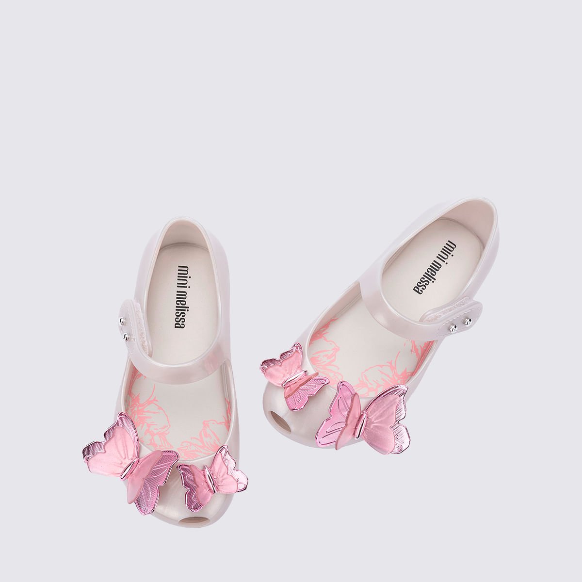 Mini Melissa Ultragirl Fly III Branco Perolado 32849 Branco 5