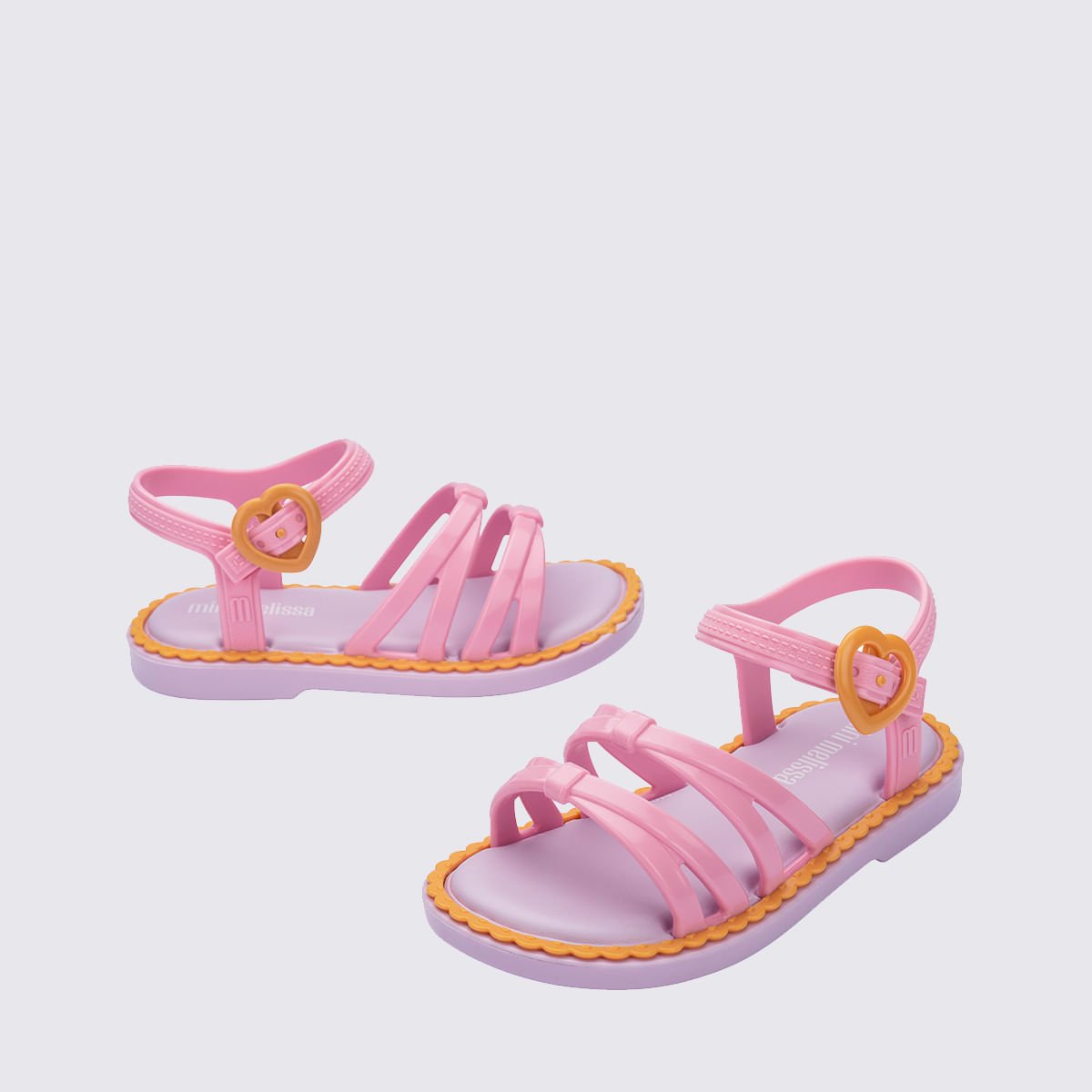 Mini Melissa Aurora Baby Lilás Amarelo Rosa 38035 Rosa 4