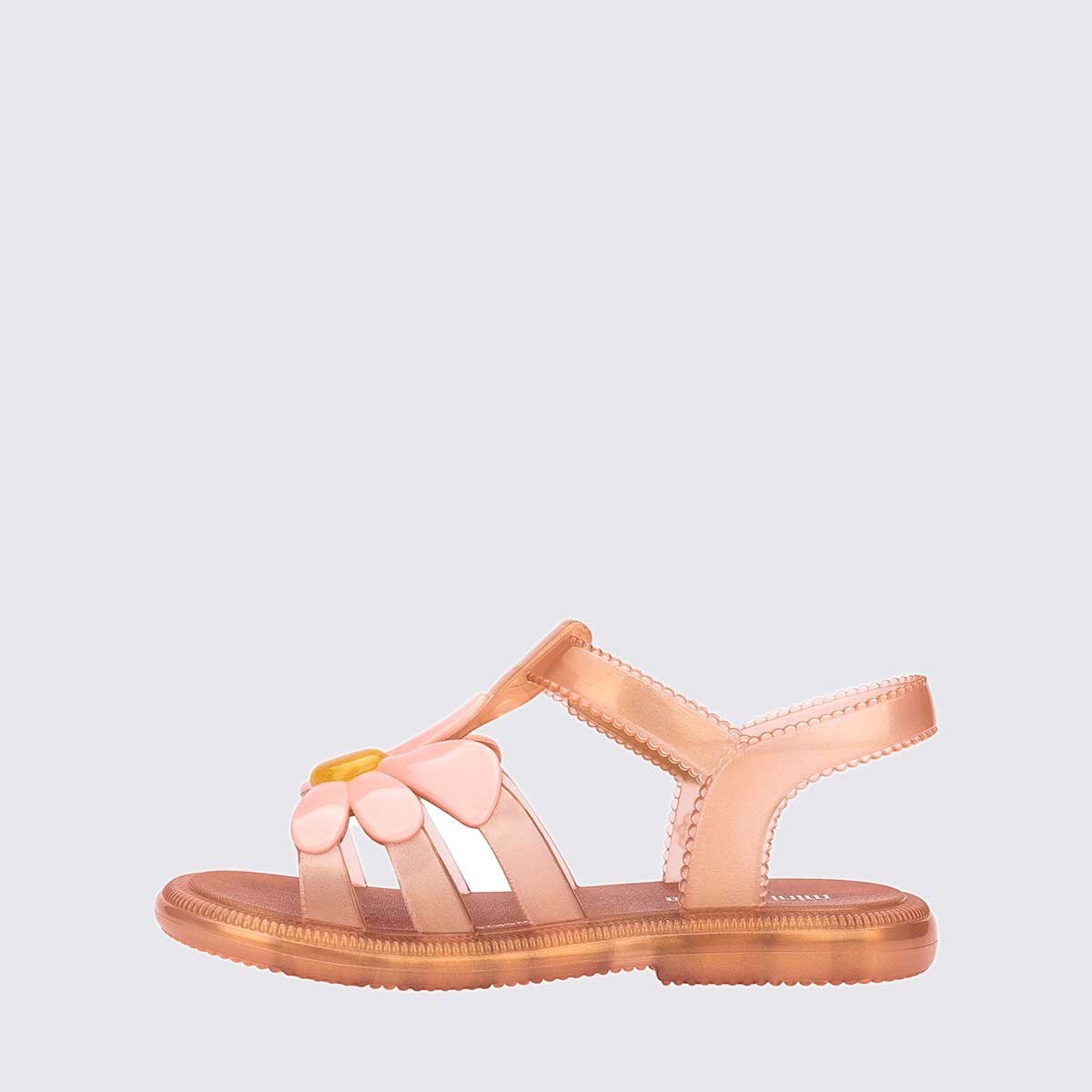 Mini Melissa Hip Bloomy Baby Marrom Perolado Rosa 35902 Laranja 2