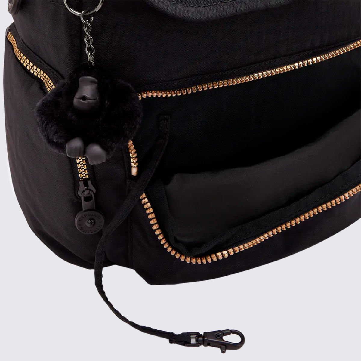 Mochila Kipling City Zip S Preto I73541BG Preto 6
