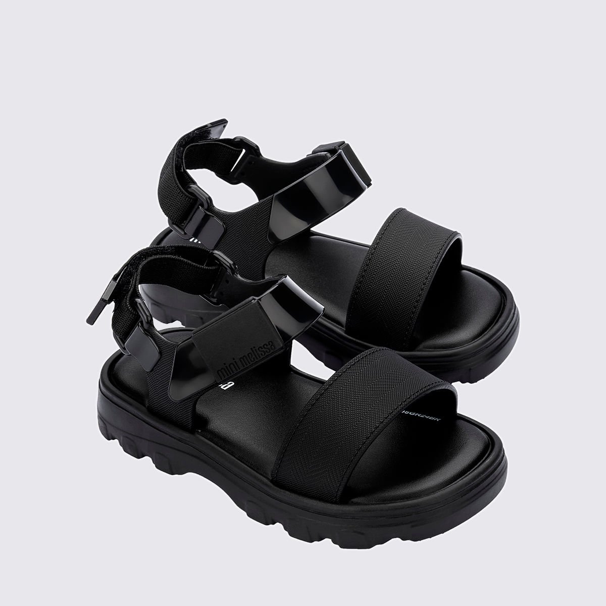 Mini Melissa Kick Off Sandal Baby Preto 35935 Preto 3