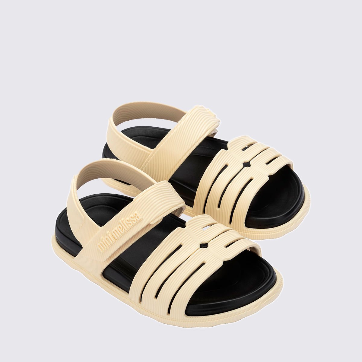 Mini Melissa Kaiteki Sandal Baby Bege Preto 35948 Bege 3