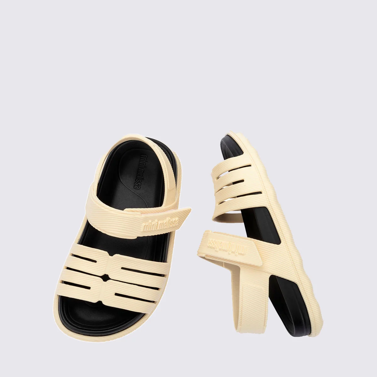 Mini Melissa Kaiteki Sandal Baby Bege Preto 35948 Bege 4