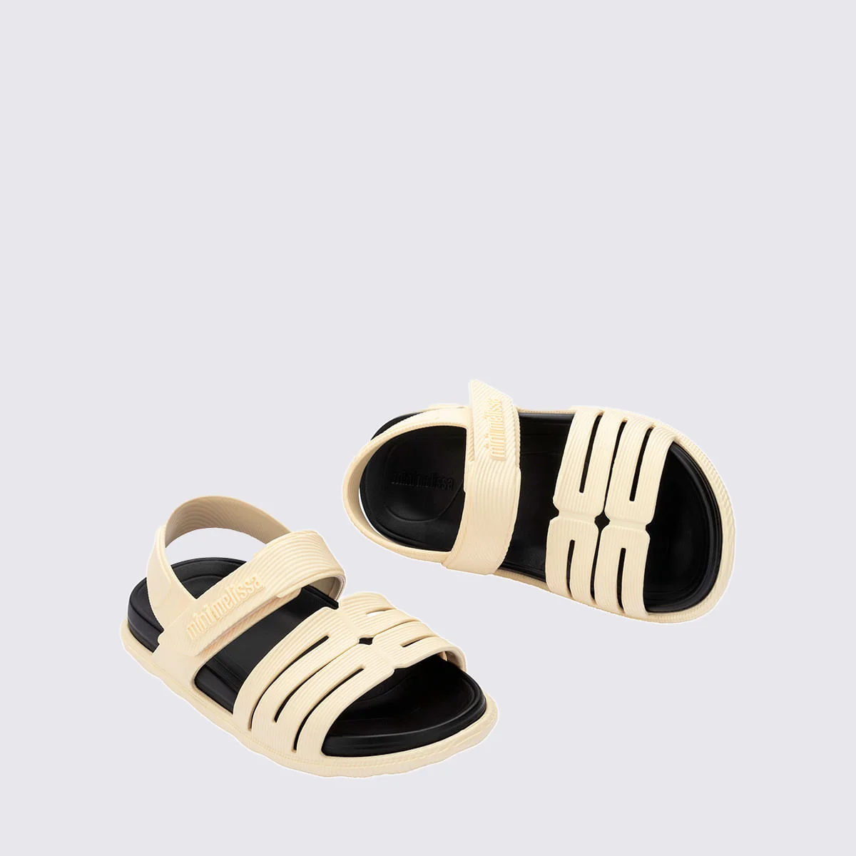 Mini Melissa Kaiteki Sandal Baby Bege Preto 35948 Bege 5
