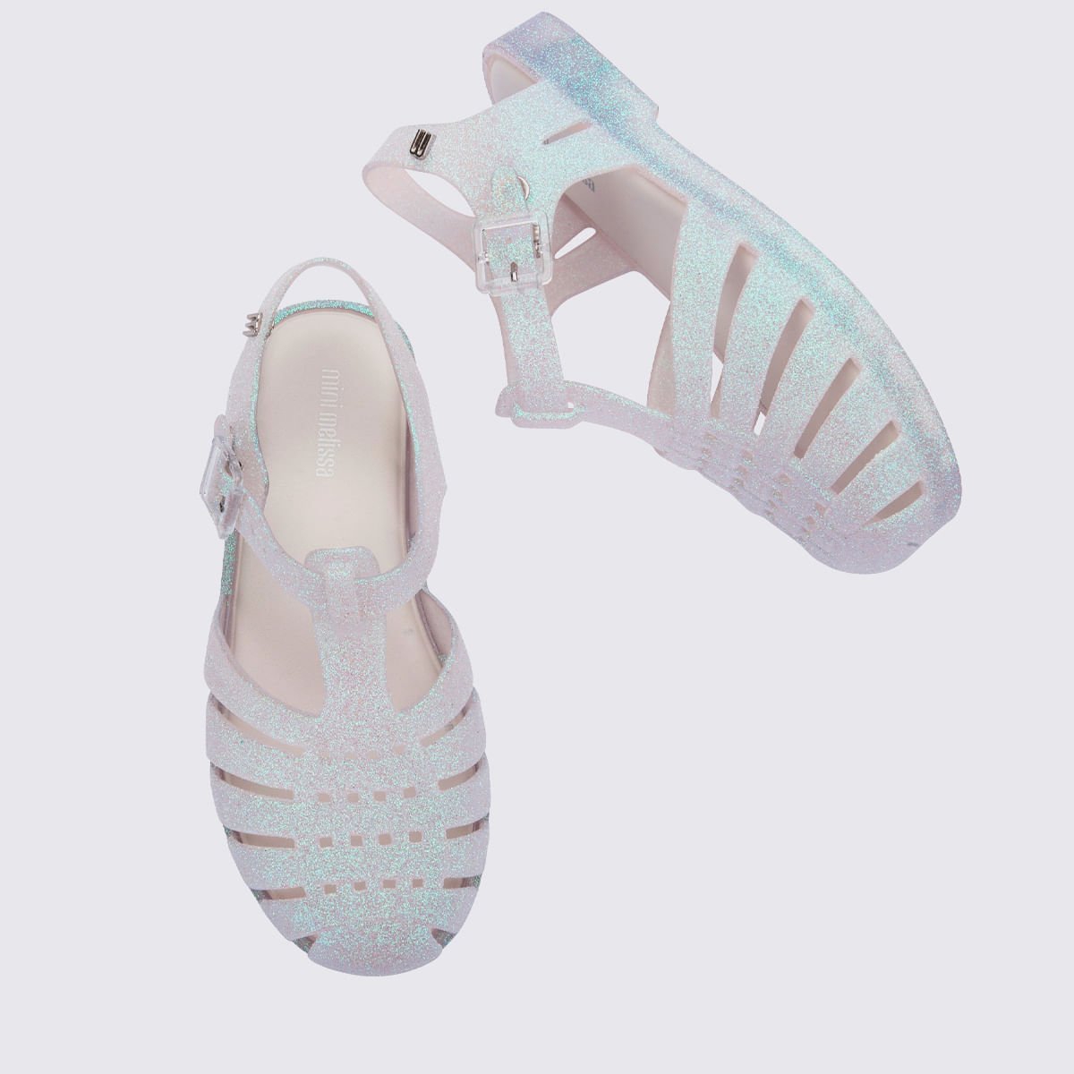 Mini Melissa Possession Glitter Infantil Vidro 35759 Branco 4