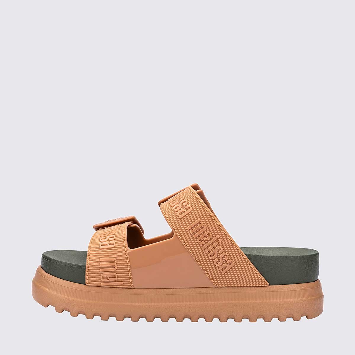 Melissa Cozy M Lover Platform Bege Verde 35977 Caramelo 2