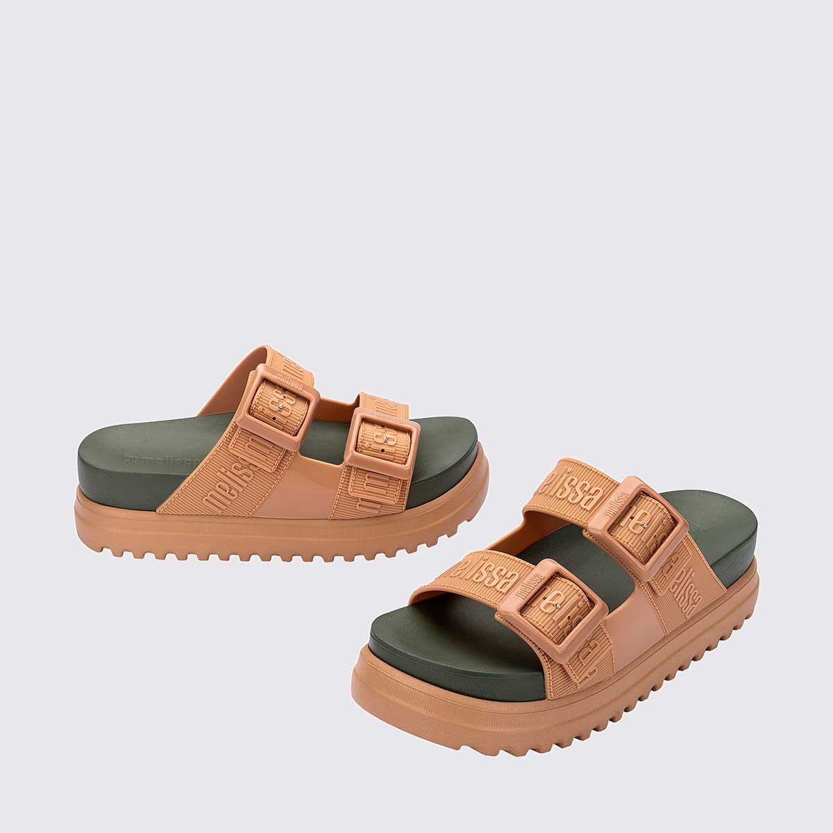 Melissa Cozy M Lover Platform Bege Verde 35977 Caramelo 4