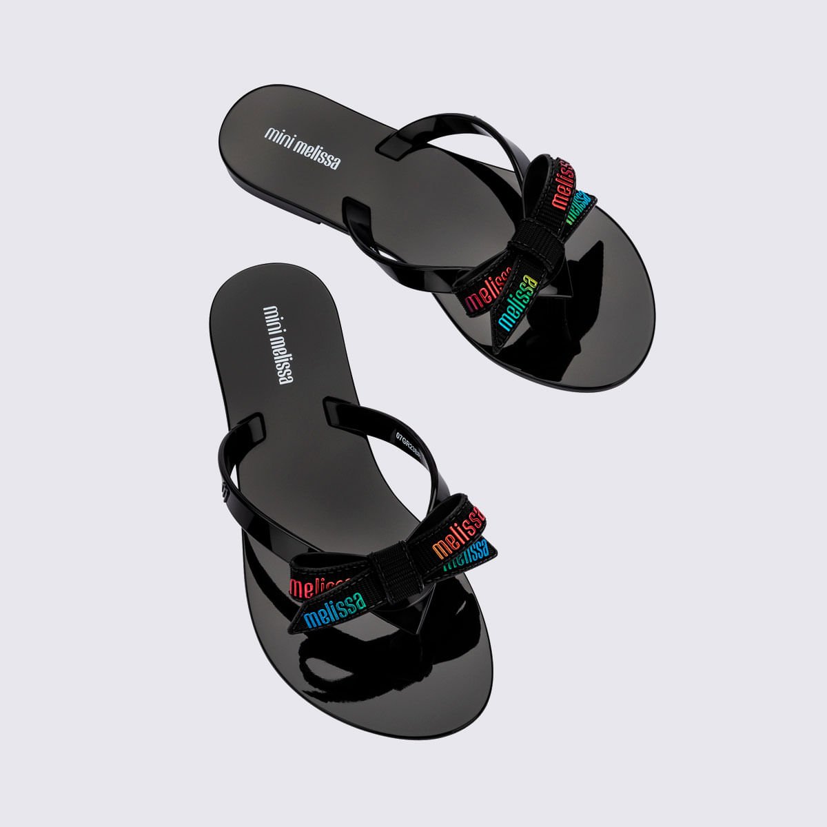 Mini Melissa Harmonic M Lover Infantil Preto 35806 Preto 5