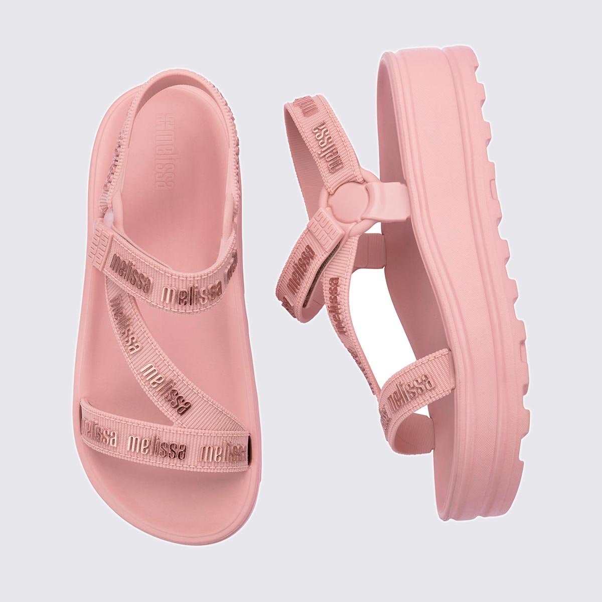 Melissa Stripes Platform M Lover Rosa 37831 Rosa 3