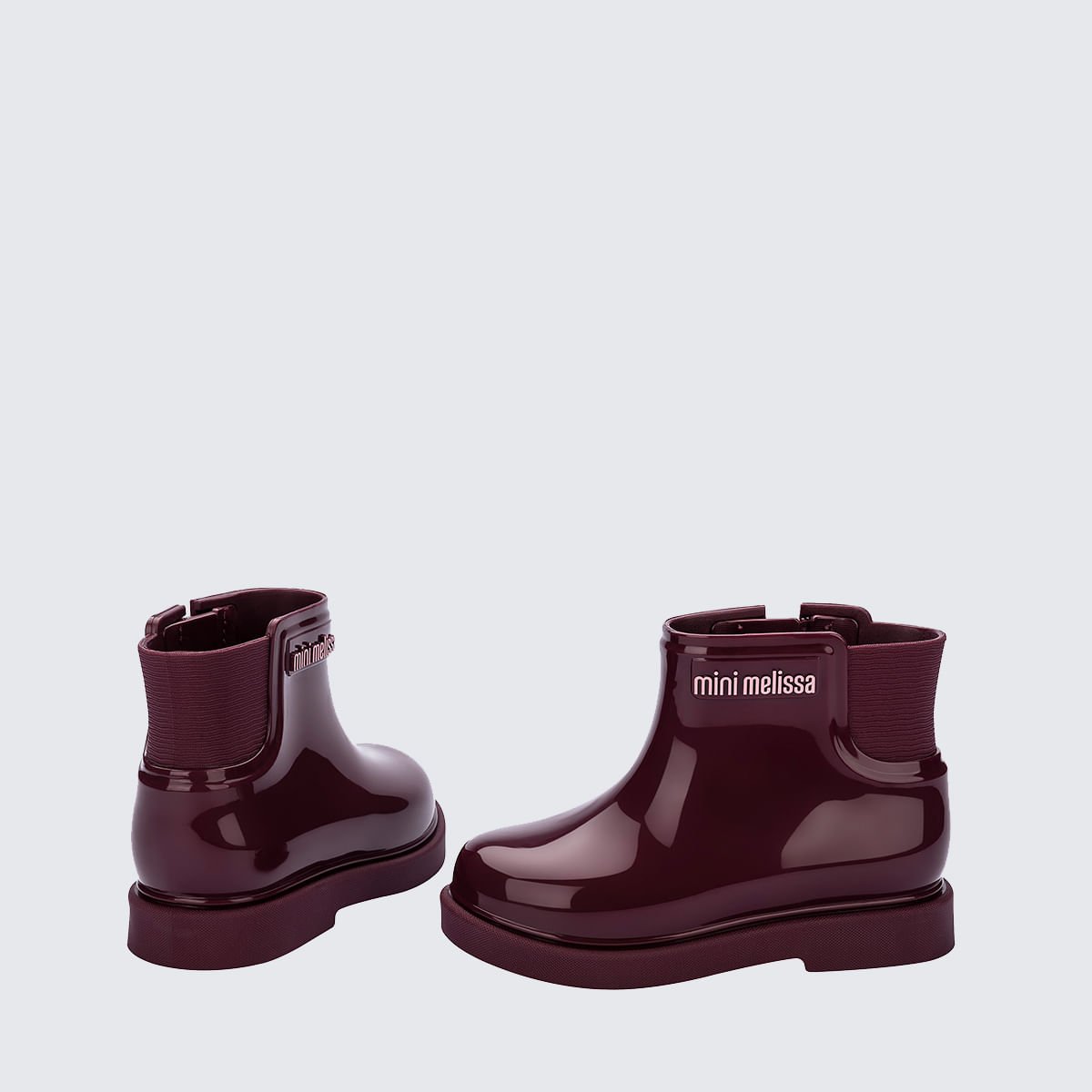 Mini Melissa Chelsea Boot II Baby Bordo 35826 Bordô 4