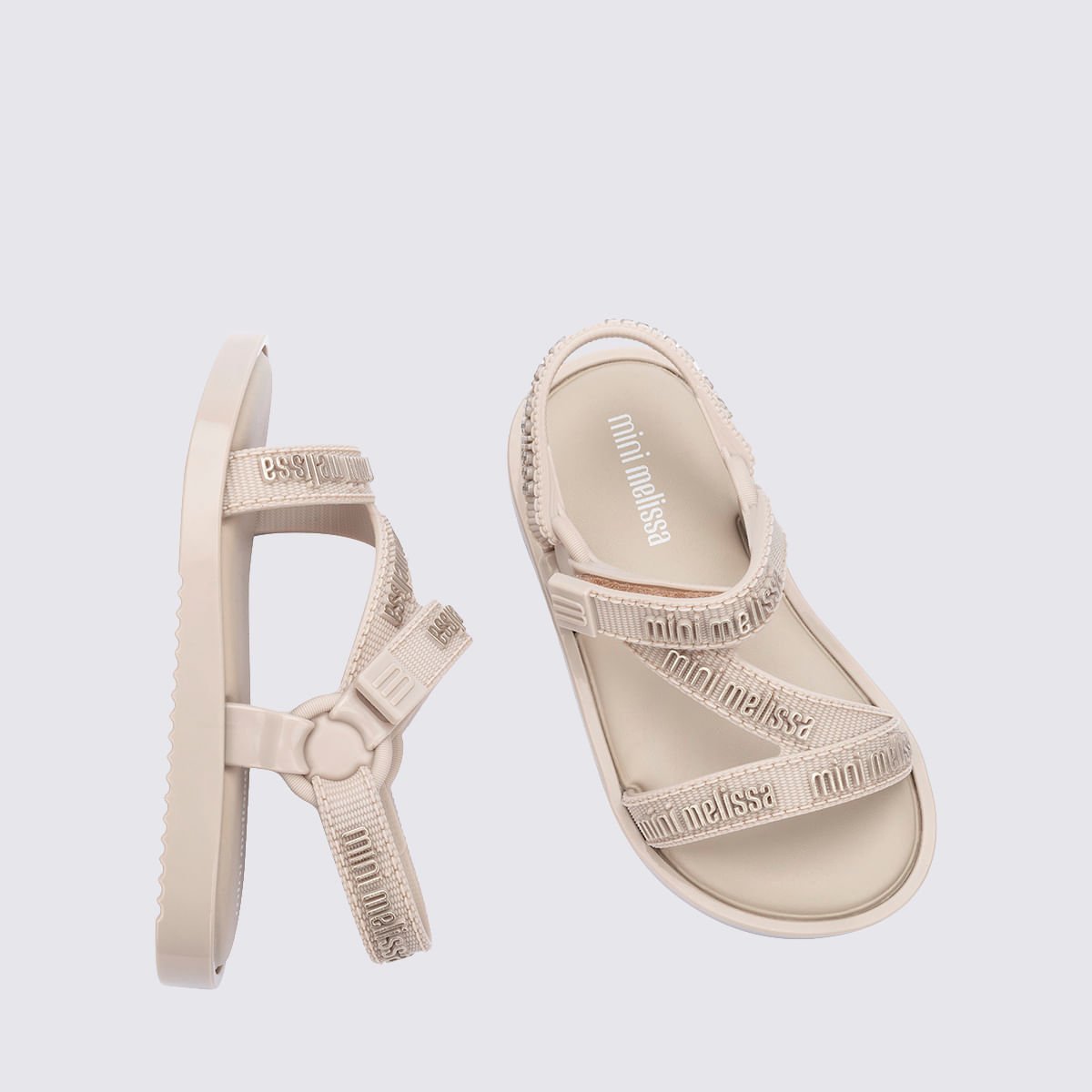 Mini Melissa Stripes M Lover Baby Bege Claro 35955 Bege 5