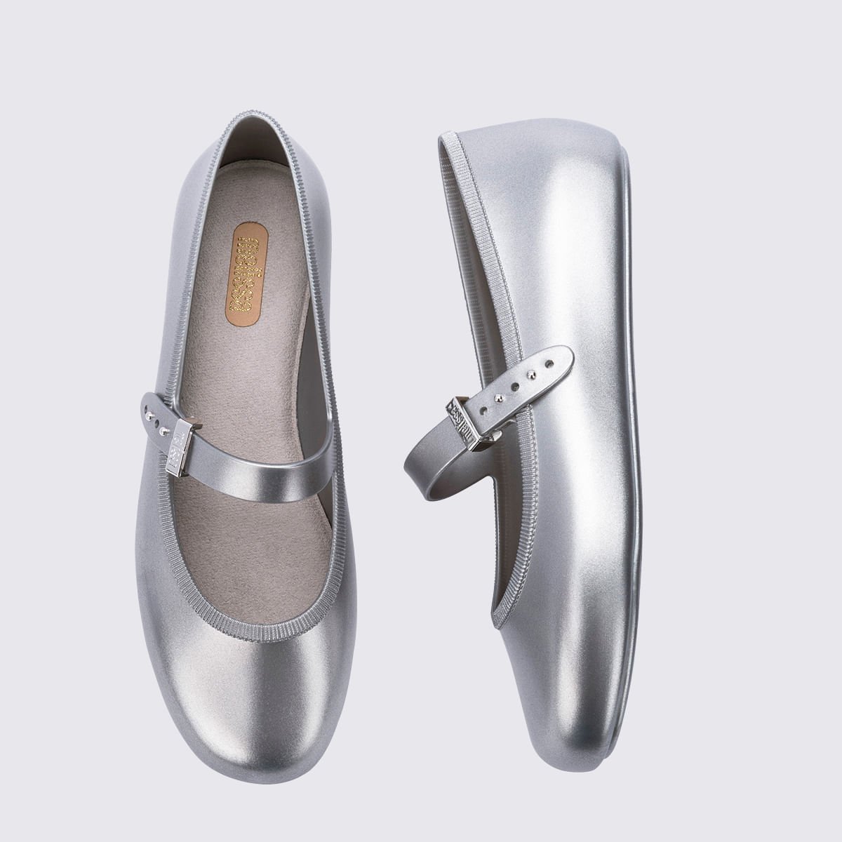Melissa Soft Ballerina Prata 35785 Prata 5