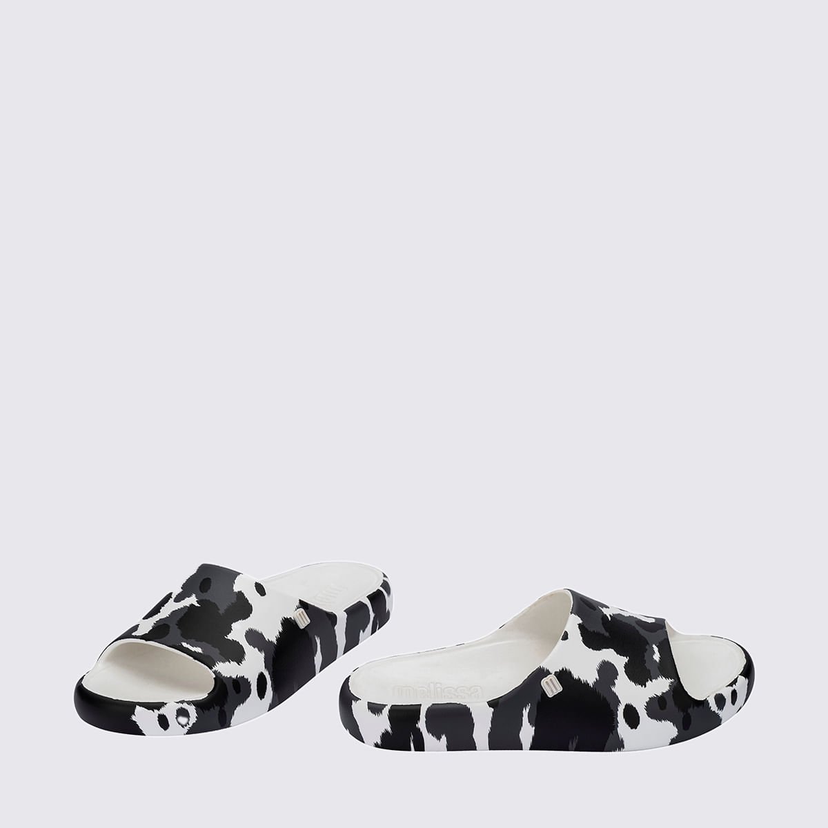 Melissa Free Print Slide Branco Preto 33973 Branco/Preto 4