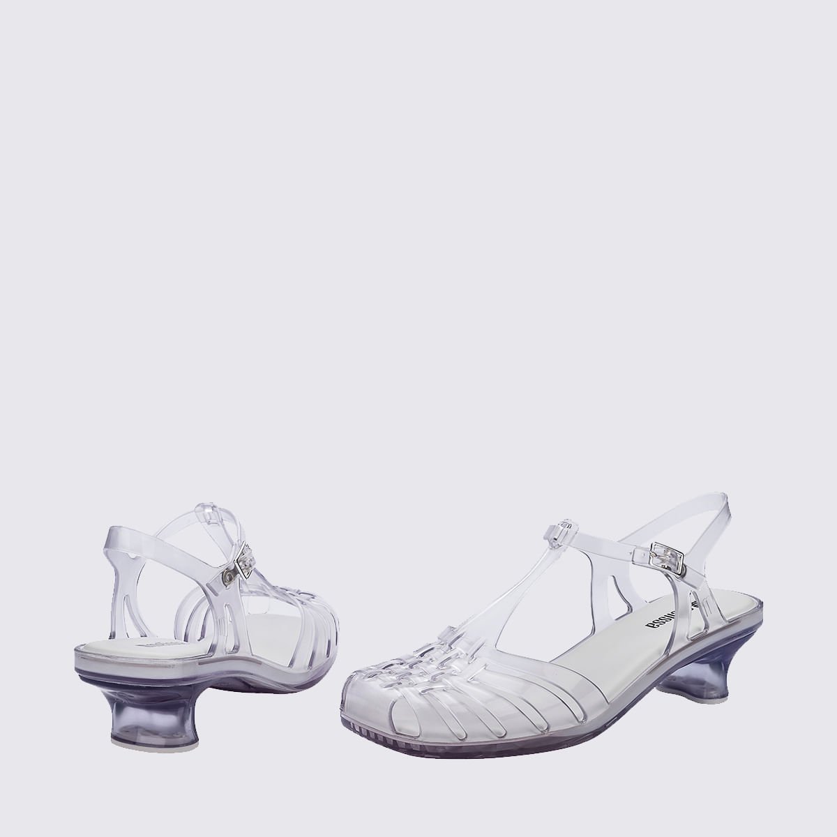 Melissa Vixen Kitten Heel Vidro 37946 Branco 4