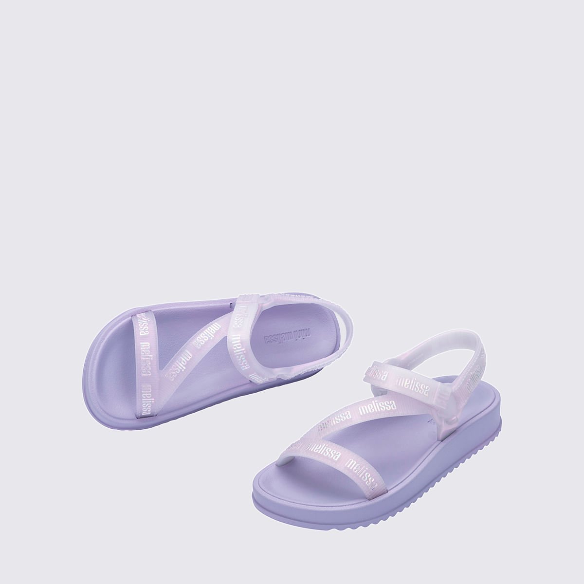 Mini Melissa Stripes M Lover Infantil Violeta 35958 Roxo 4