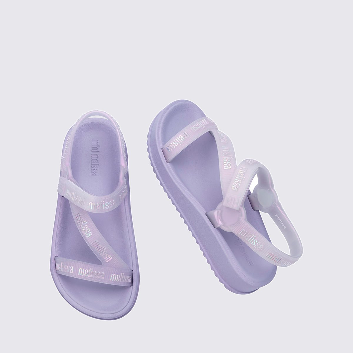 Mini Melissa Stripes M Lover Infantil Violeta 35958 Roxo 5