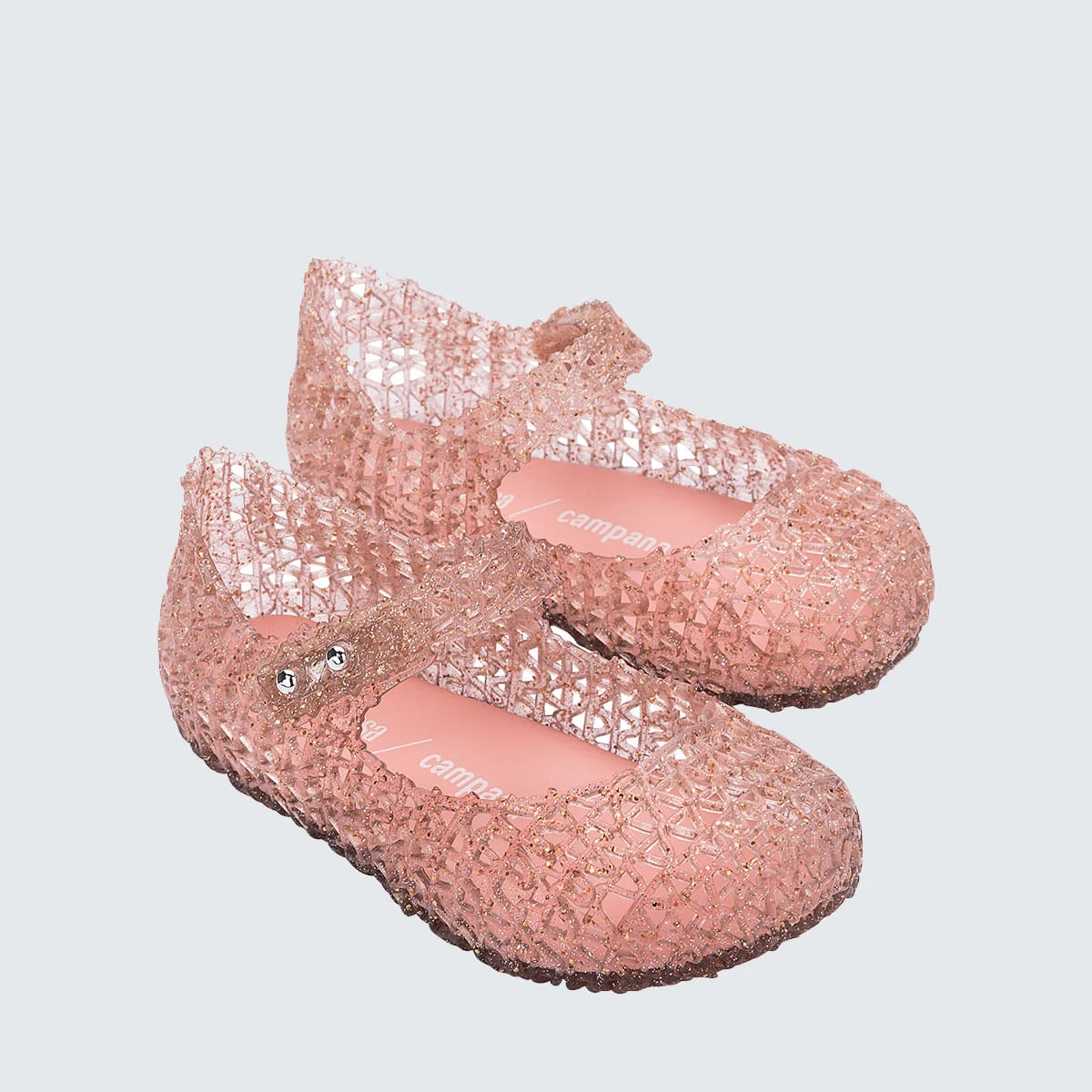 Mini Melissa Campana Papel Baby Rosa Transparente 32995 Rosa 3