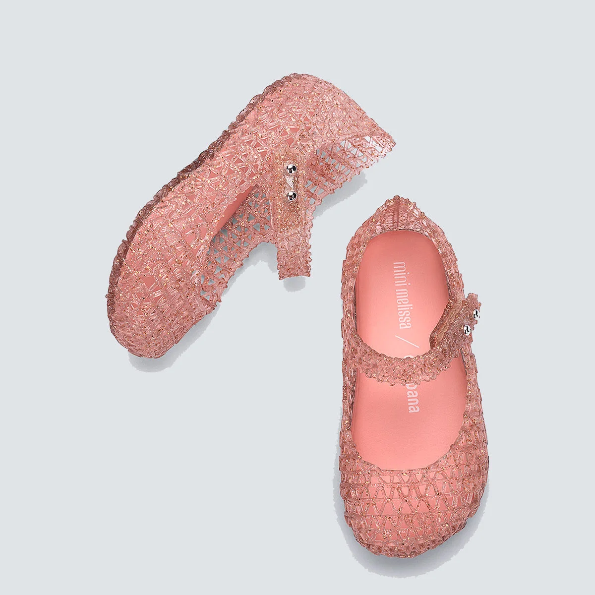 Mini Melissa Campana Papel Baby Rosa Transparente 32995 Rosa 5