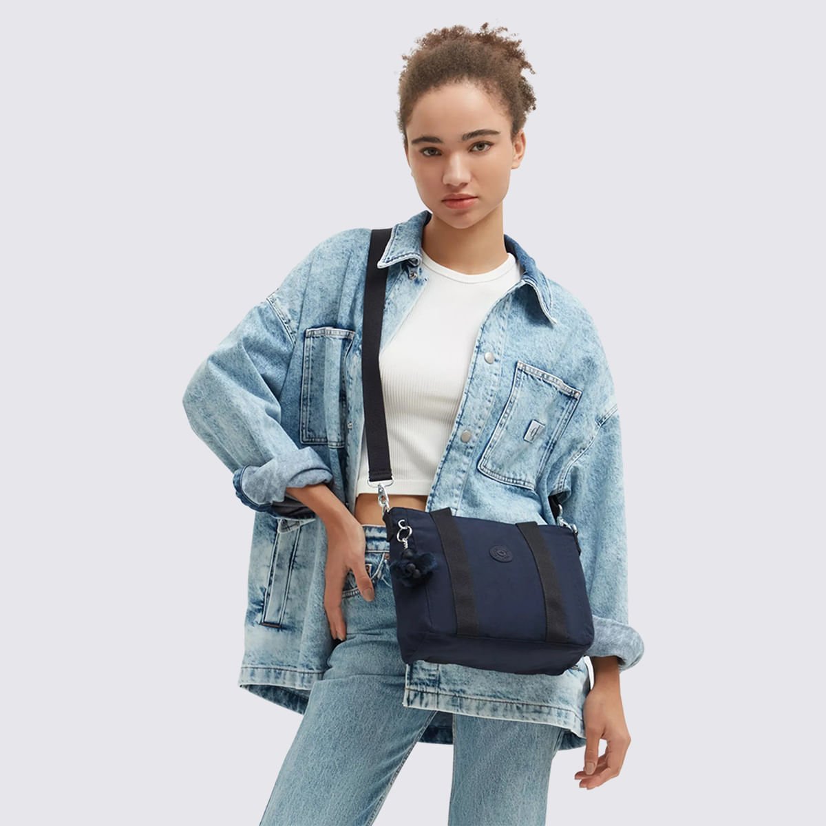 Bolsa Kipling Asseni Mini Azul I714996V Azul 6