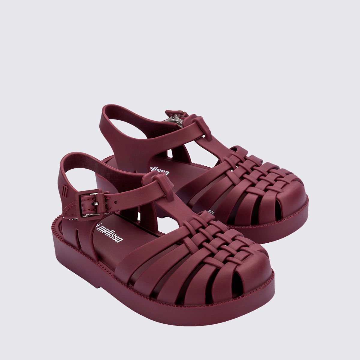 Mini Melissa Possession Baby Bordo Fosco 32410 Bordô 3