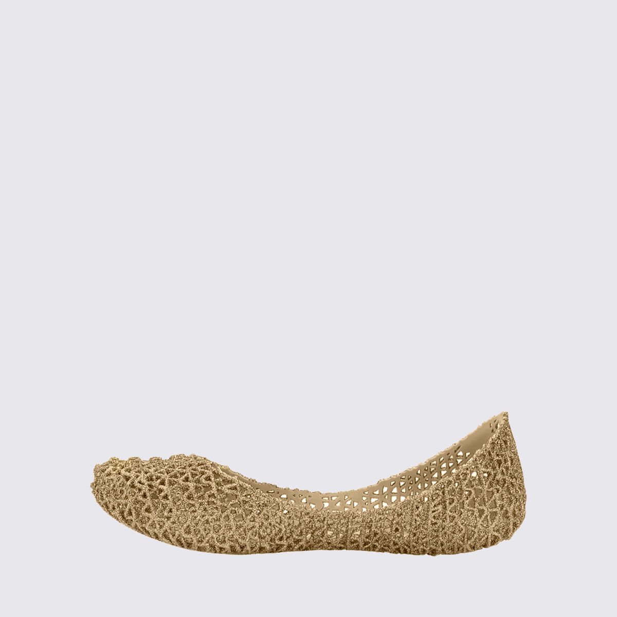 Mini Melissa Campana Papel Infantil Dourado Glitter 32996 Dourado 2