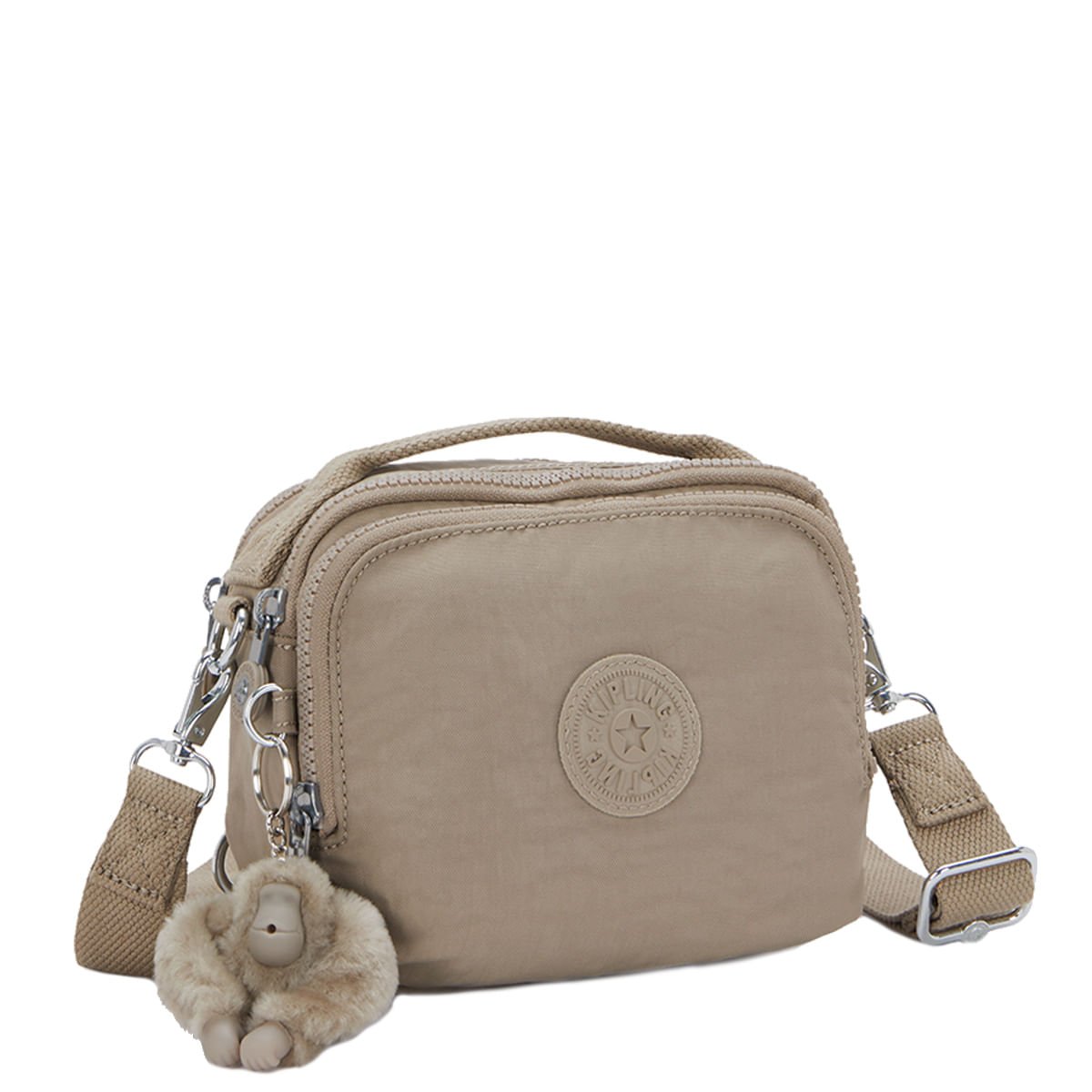 Bolsa Kipling Cahir Bege I80614PW