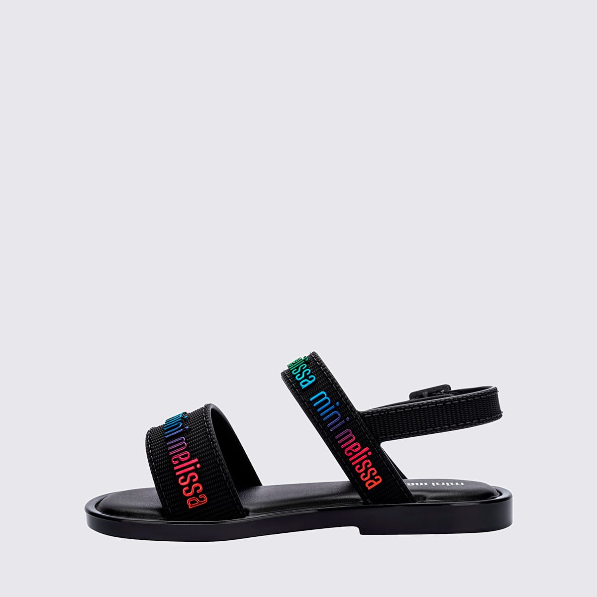 Mini Melissa Mar Sandal M Lover Preto Multicor 36112 Preto 2