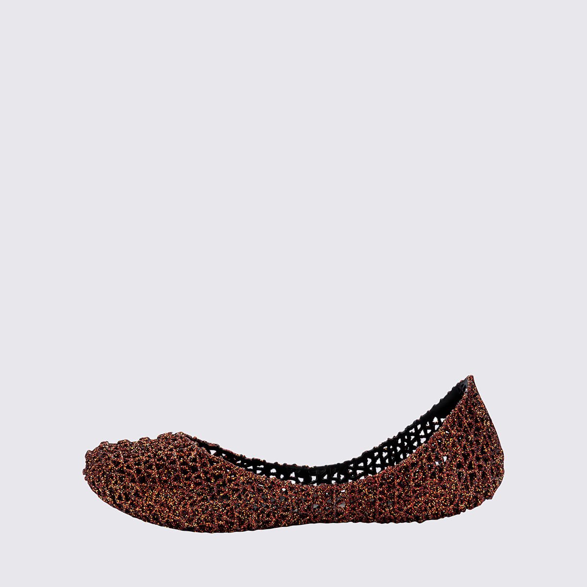 Mini Melissa Campana Papel Infantil Preto Glitter Bronze 32996 Bronze 2