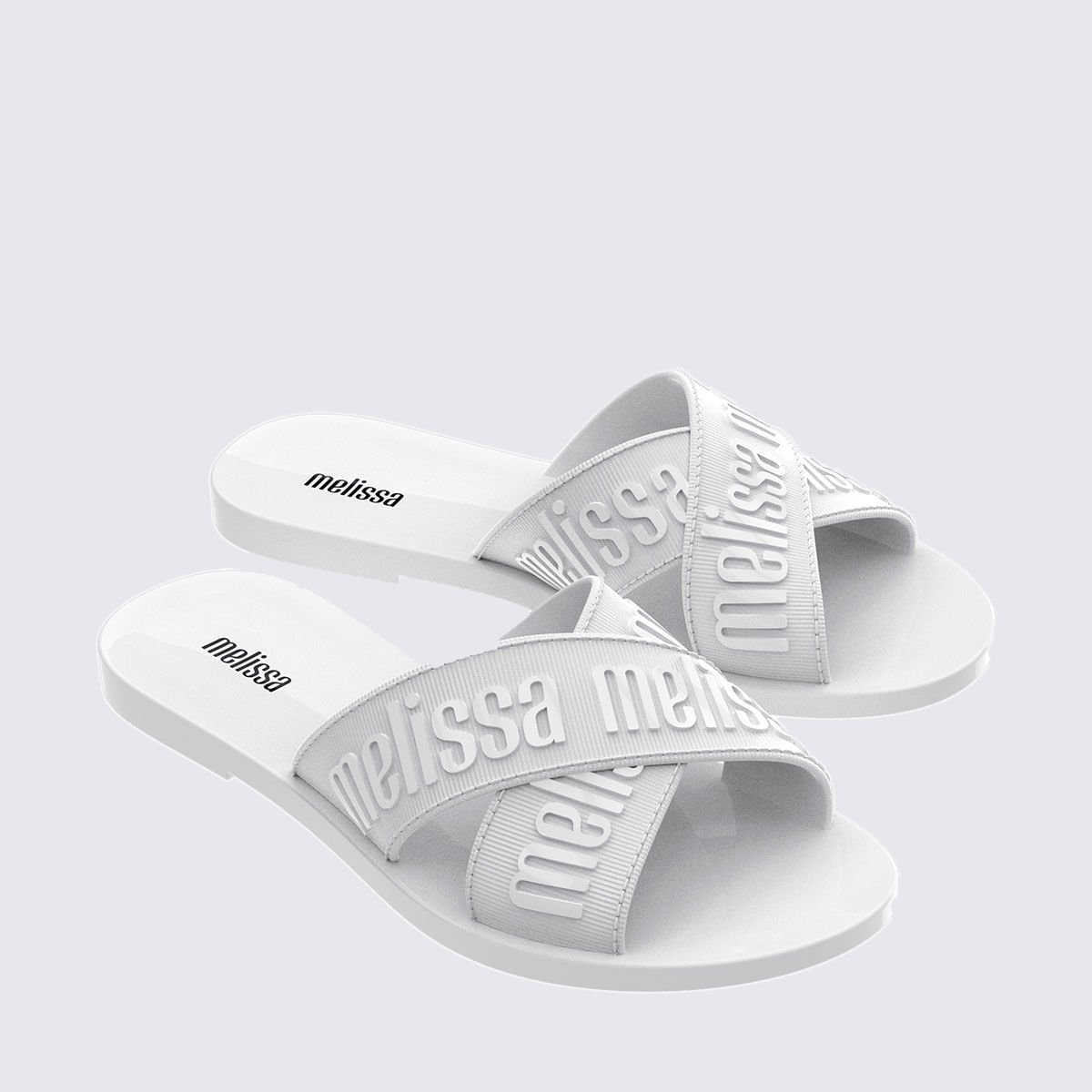 Melissa M Lover Slide Branco 35740 Branco 2