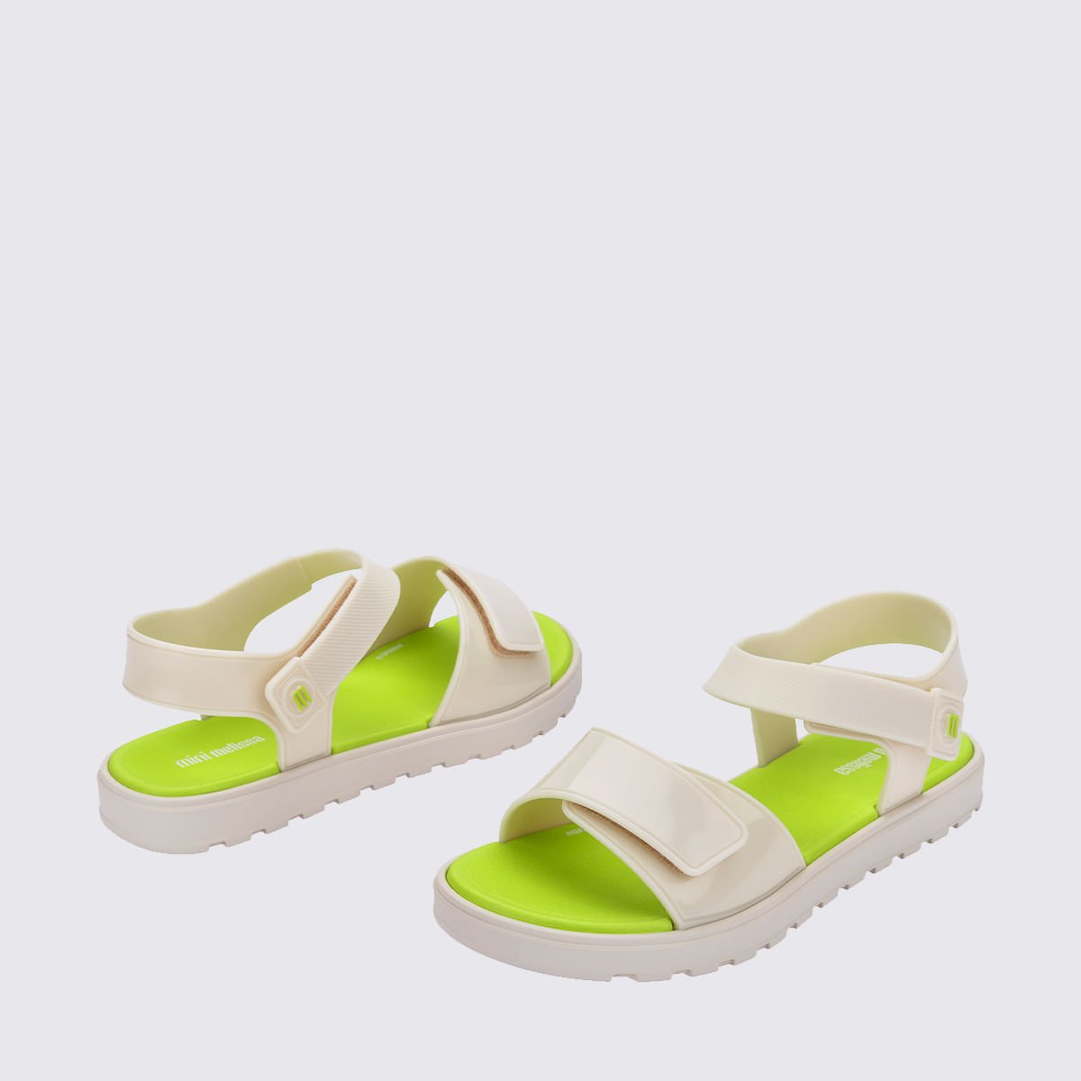 Mini Melissa Joy Infantil Bege Verde 38085 Bege 4