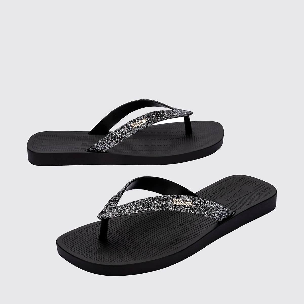 Melissa Sun Long Beach II Preto Prata 35781 Preto 4