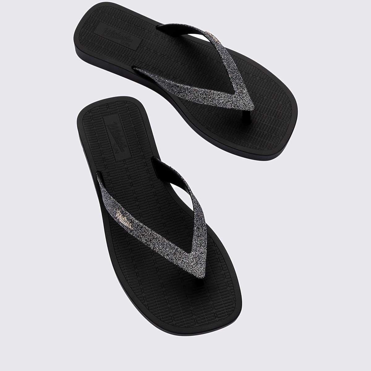 Melissa Sun Long Beach II Preto Prata 35781 Preto 5