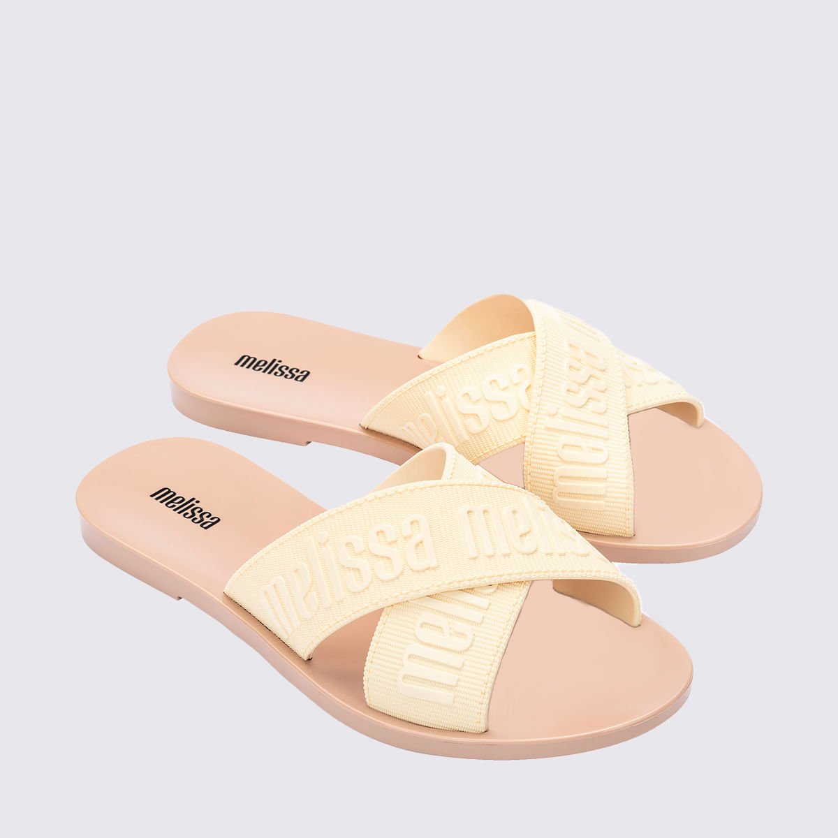 Melissa M Lover Slide Bege 35740 Bege 3