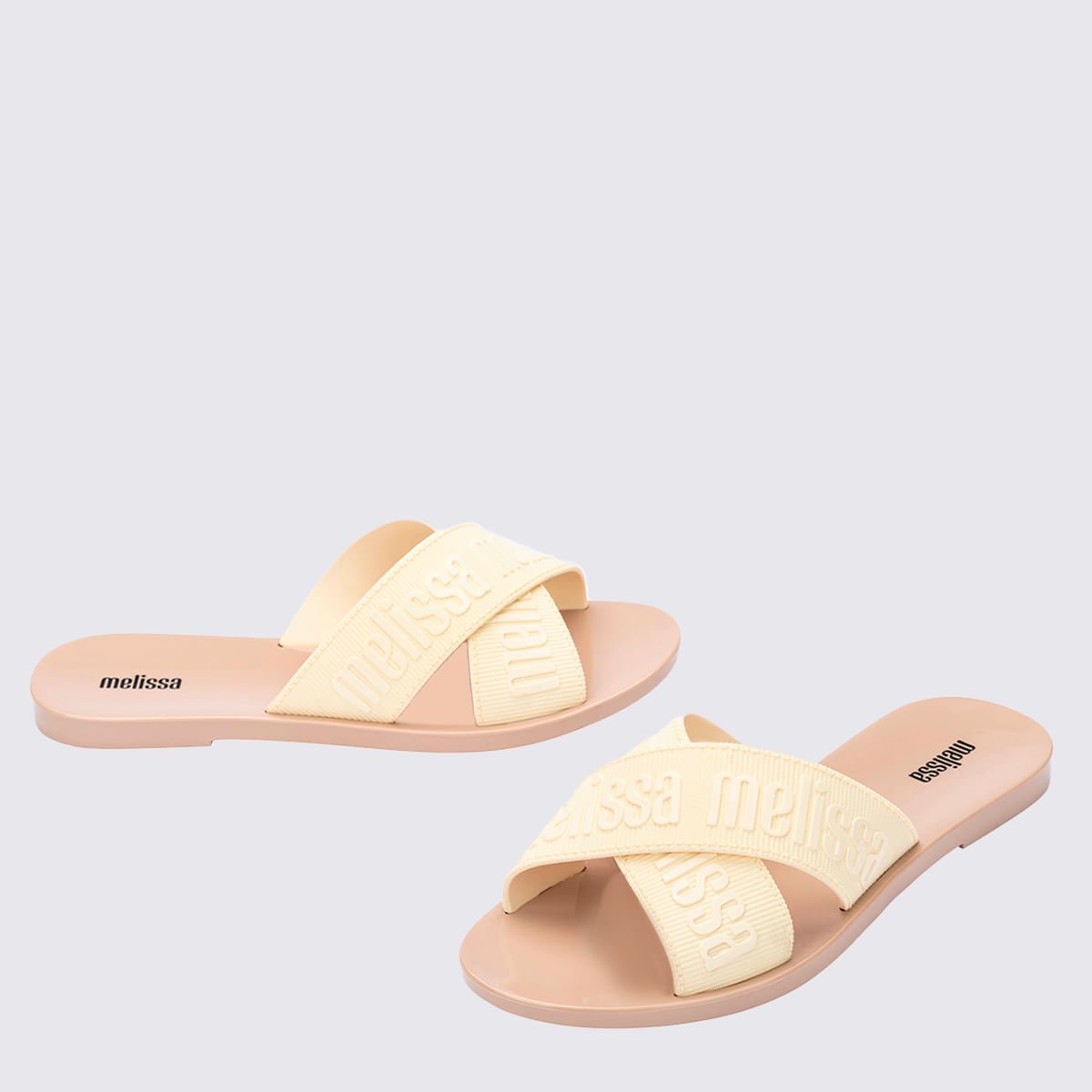 Melissa M Lover Slide Bege 35740 Bege 5