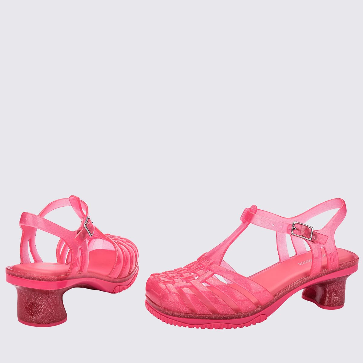 Mini Melissa Vixen Infantil Rosa Transparente 35783 Rosa 4