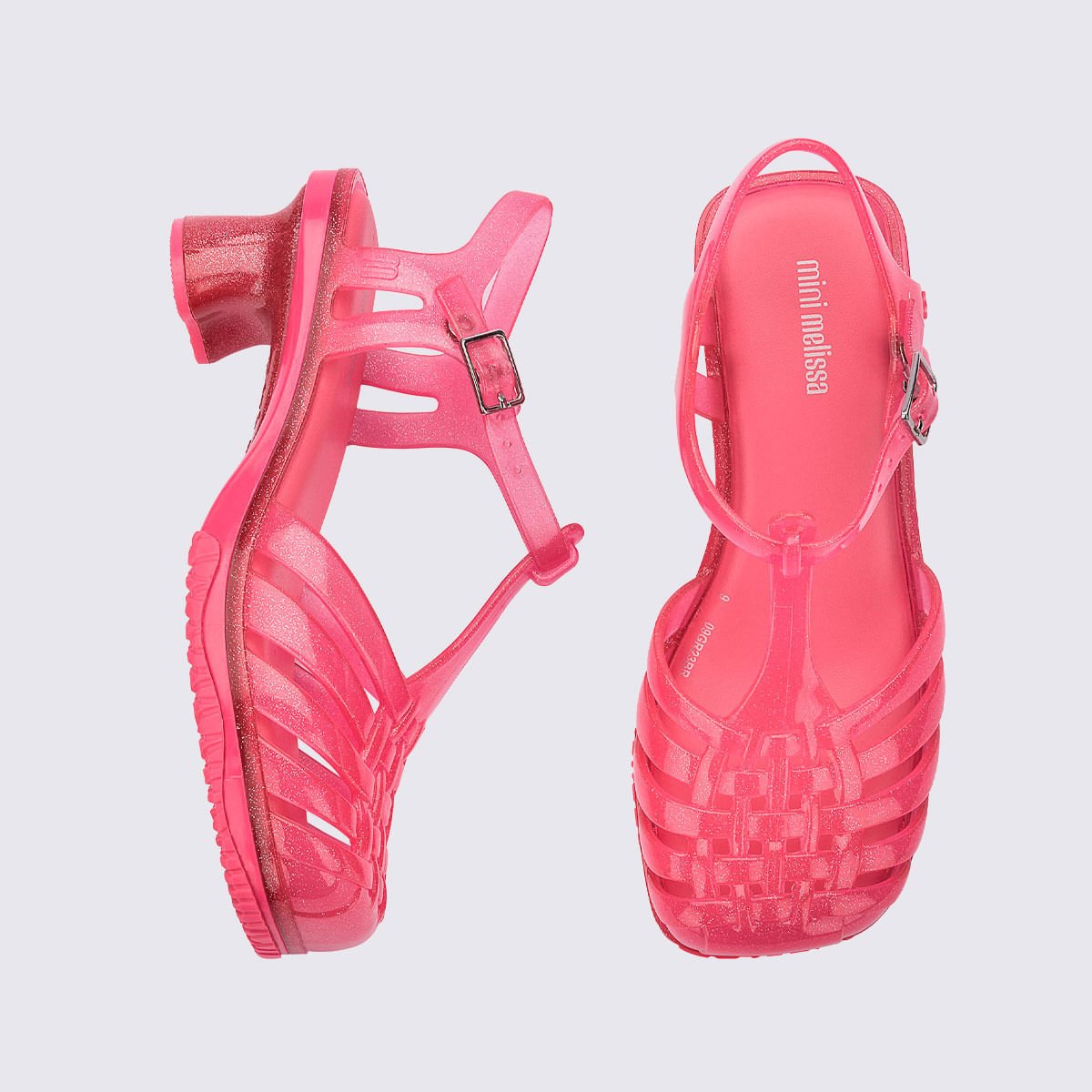 Mini Melissa Vixen Infantil Rosa Transparente 35783 Rosa 5