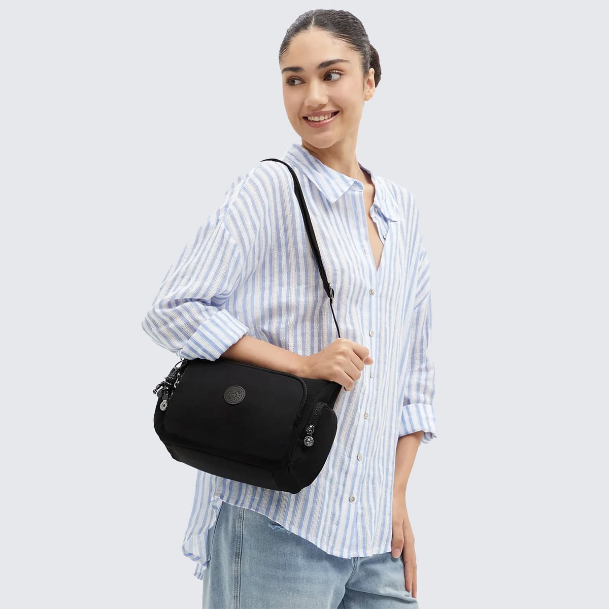 Bolsa Kipling Gabb S Preto I60412EN Preto 6