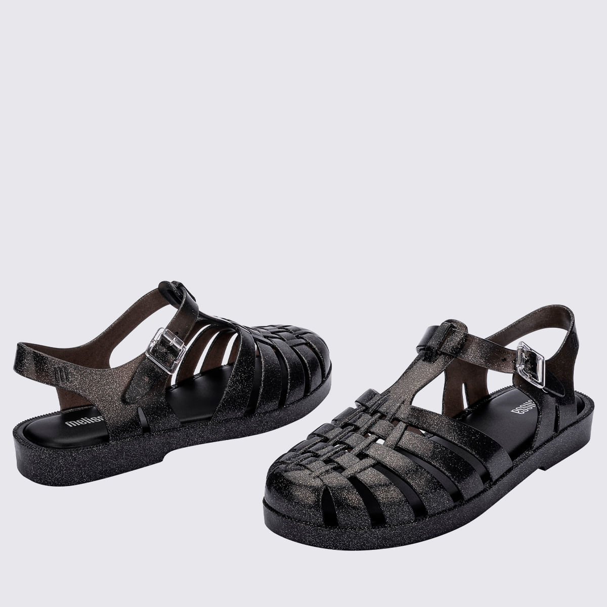 Melissa Possession Shiny Preto Glitter 33520 Preto 4