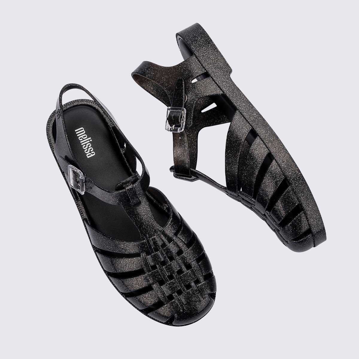 Melissa Possession Shiny Preto Glitter 33520 Preto 5
