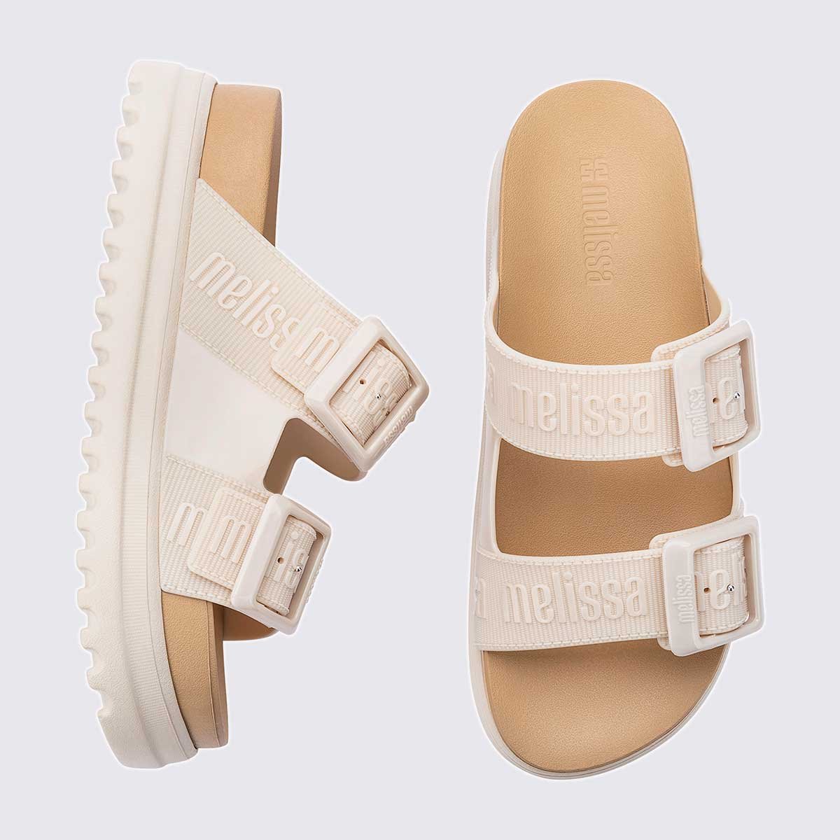Melissa Cozy M Lover Platform Bege 35977 Bege 5
