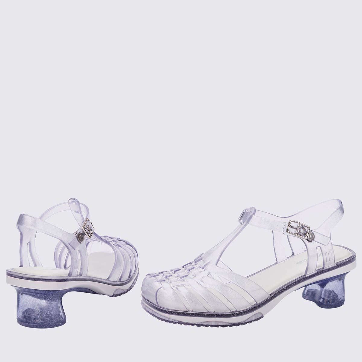 Mini Melissa Vixen Infantil Vidro Glitter Branco 35783 Branco 4