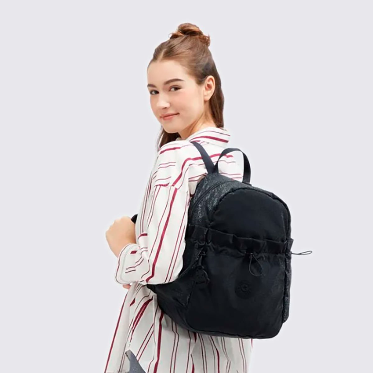 Mochila Kipling Amita Preto I81854SC Preto 6